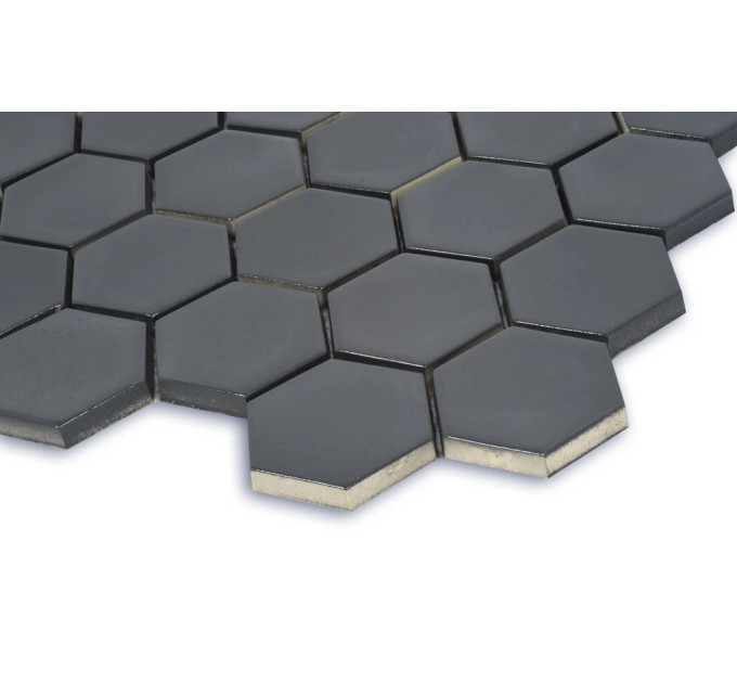 Мозаїка H 6022 Hexagon Grafit Black 295x295x9 Котто Кераміка