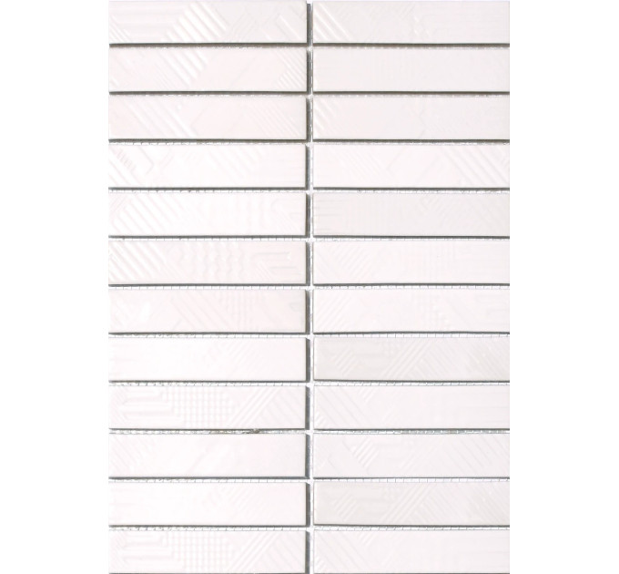Мозаїка KST 6024 Kit Kat White 252x300x9 Котто Кераміка