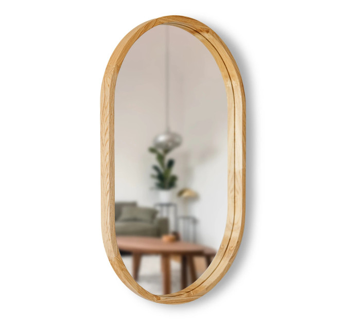 Дзеркало Freedom Slim 600x900 Natural Light Luxury Wood