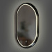 Дзеркало Freedom Slim LED 450x750 Black Luxury Wood