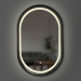 Дзеркало Freedom Slim LED 450x750 Black Luxury Wood