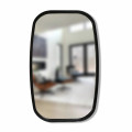 Дзеркало New Art Slim 600x900 Black Luxury Wood