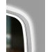 Дзеркало New Art Slim LED 450x750 Snow White Luxury Wood