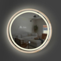 Дзеркало Perfection Slim LED D750 White Luxury Wood