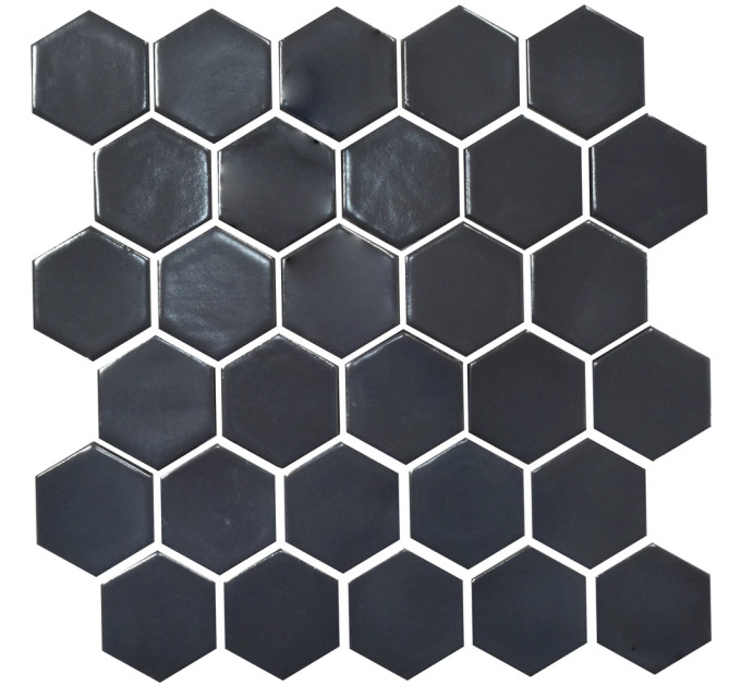 Мозаїка H 6022 Hexagon Grafit Black 295x295x9 Котто Кераміка