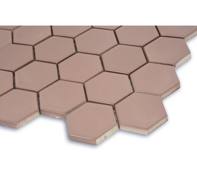 Мозаїка HEXAGON H 6011 Hot Pink 295х295х9 Кераміка Лео УКРАЇНА
