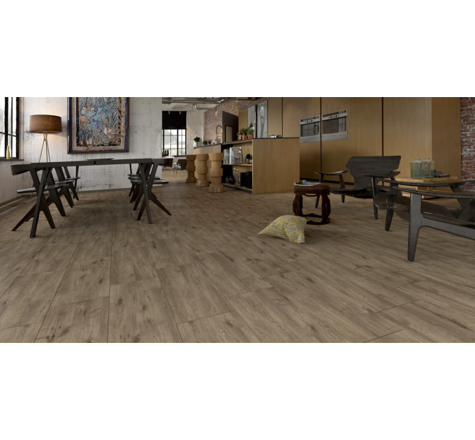 Плитка підлогова 897920 Alpina Wood Коричневий 15x60 код 6202 Голден Тайл