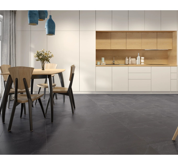Плитка керамогранітна X60ST9R Slate Black 60060020 Zeus Ceramica