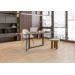 Плитка керамогранітна Glam Wood бежевий RECT 300x1200x10 Golden Tile