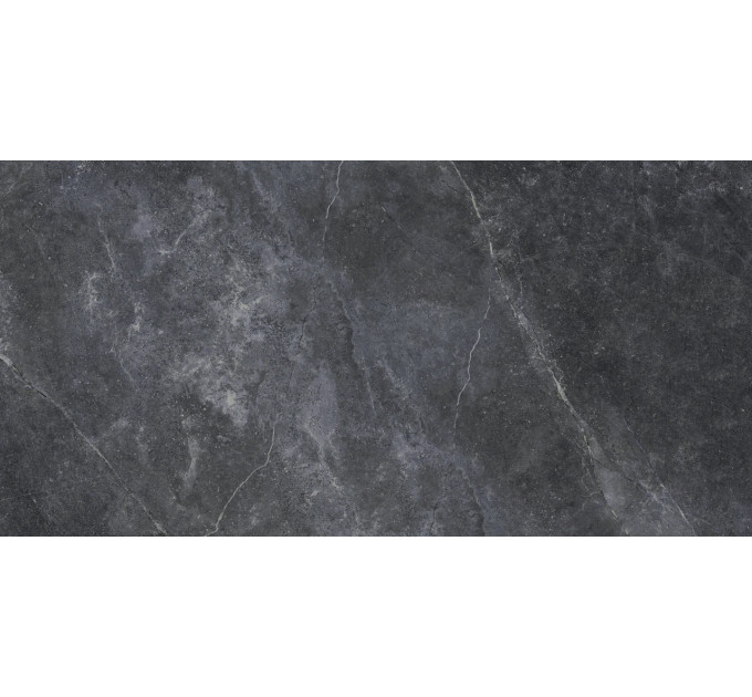 Плитка керамогранітна Space Stone чорний RECT 600x1200x10 Golden Tile