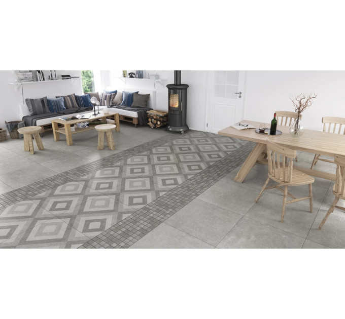 Плитка керамогранітна Stonehenge сірий 607x607x10 Golden Tile