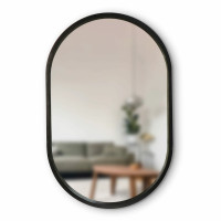 Дзеркало Freedom Slim 500x800 Black Luxury Wood
