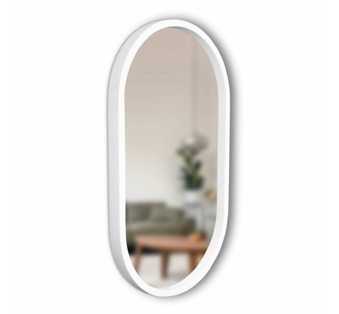 Дзеркало Freedom Slim 500x800 Snow White Luxury Wood