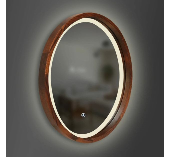 Дзеркало Perfection Slim LED D750 Cognac Luxury Wood
