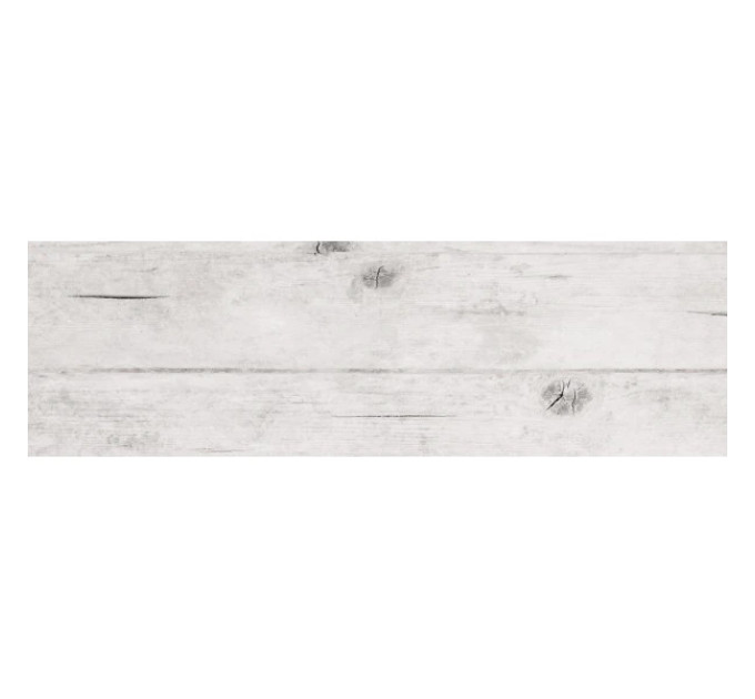 Плитка керамогранітна Shinewood White 185x598x7 Cersanit