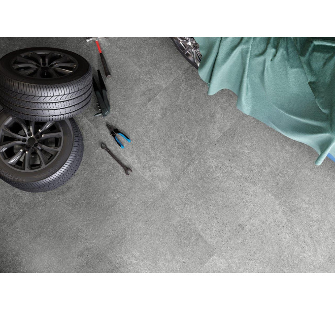Плитка керамогранітна X60RS88R Rockstone Dark Grey 600x600x20 Zeus Ceramica