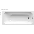 Ванна прямокутна CHROME 170x75, RAVAK