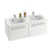 Шафка під умивальник SD 1200 CHROME white-white, RAVAK