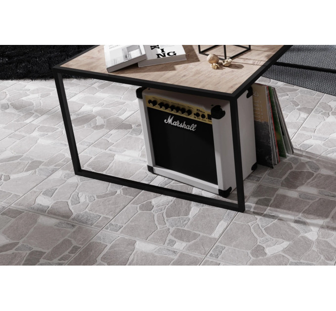 Плитка підлогова 2F2830 Cortile Сірий 40x40 код 0193 Голден Тайл