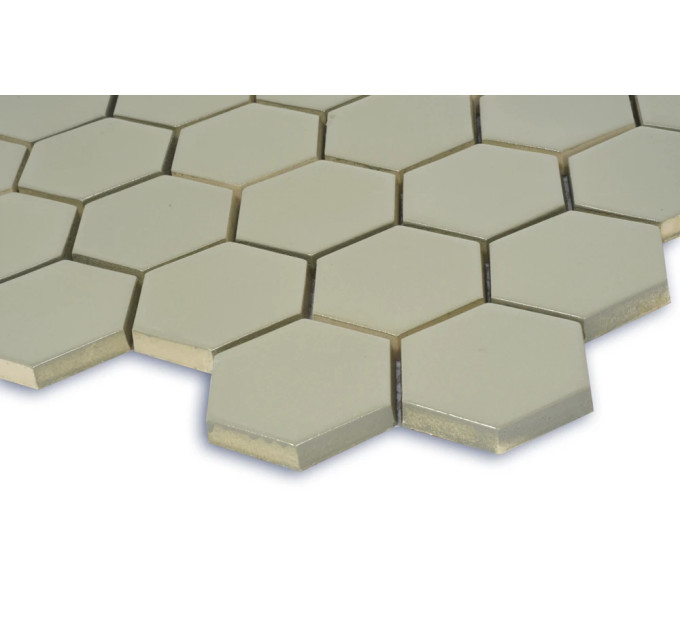 Мозаїка HEXAGON H 6012 Maus Grey 295х295х9 Кераміка Лео УКРАЇНА