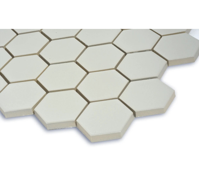 Мозаїка HEXAGON H 6014 Light Grey 295х298х9 Кераміка Лео УКРАЇНА
