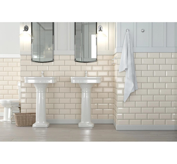 Плитка стінова The Wall plane бежeвий 100x300x7 Golden Tile