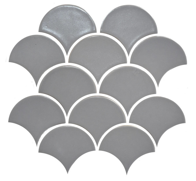 Мозаїка SCALES SCX 6019 Silver 300x300x9 Котто Кераміка