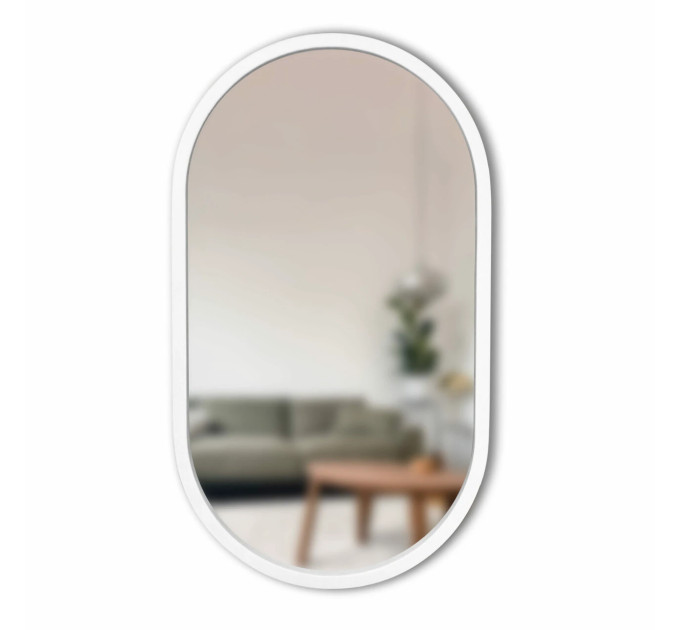 Дзеркало Freedom Slim 600x900 Snow White Luxury Wood