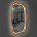 Дзеркало New Art Slim LED 550x850 Mahogany Luxury Wood