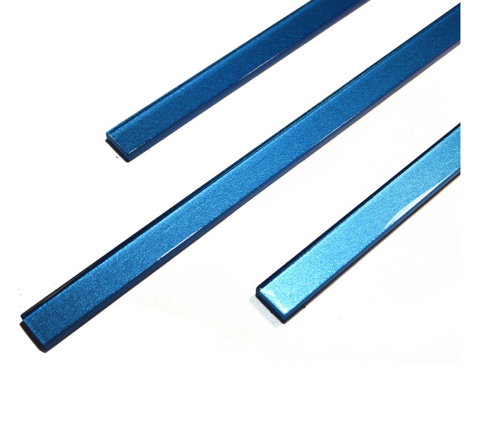 Фриз скляний GF 9021 blue pearl 25х900 Кераміка Лео