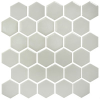 Мозаїка HEXAGON H 6014 Light Grey 295х298х9 Кераміка Лео УКРАЇНА