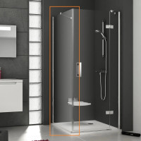 Душова стінка нерухома одноелементна SMARTLINE SMPS-90 L Transparent, RAVAK
