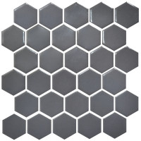 Мозаїка HEXAGON H 6003 Grey Shedol 295х295х9 Кераміка Лео УКРАЇНА