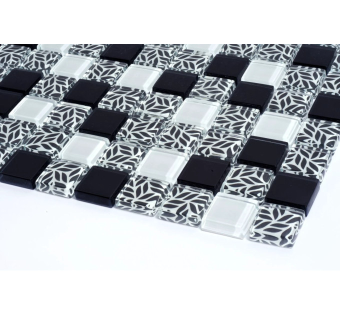 Мозаїка GMP 0825011 С3 Print 10-Black-White 300300x8 Котто Кераміка