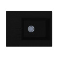 Кухонна мийка BODRUM 650 Black MIRAGGIO
