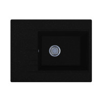 Кухонна мийка BODRUM 650 Black MIRAGGIO