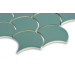 Мозаїка SCALES SC 6017 Aquamarine 240x240x9 0,037 м2 Кераміка Лео