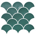 Мозаїка SCALES SC 6017 Aquamarine 240x240x9 0,037 м2 Кераміка Лео