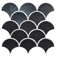 Мозаїка Scales SC X 6022 Graphite Black 300x300x9 Котто Кераміка