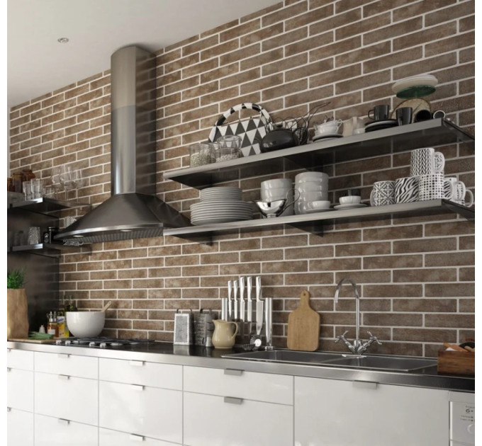 Плитка фасадна Baker Street світло-бежевий Slim 60x250x6 Golden Tile