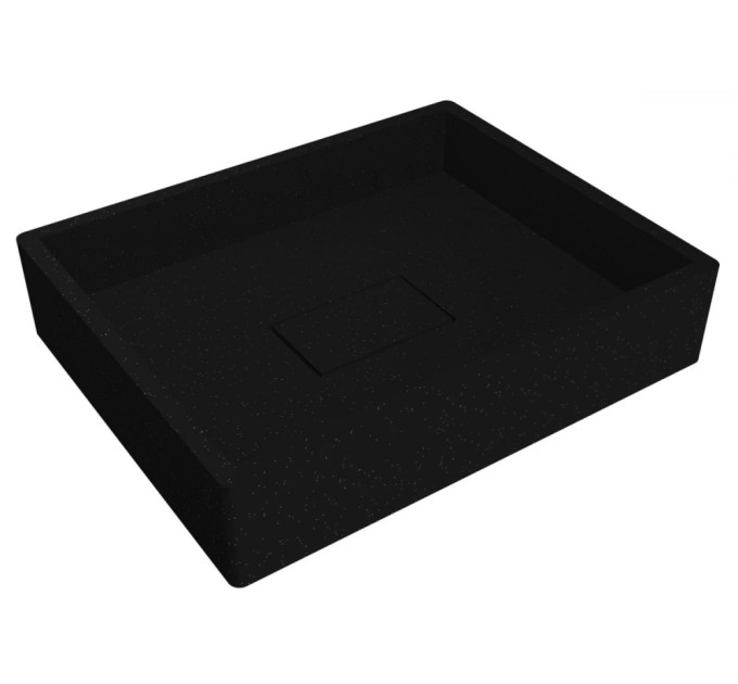 Умивальник Capri 500C Mirastone Black MIRAGGIO