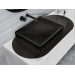 Умивальник Capri 500C Mirastone Black MIRAGGIO