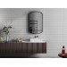 Умивальник Capri 500C Mirastone Black MIRAGGIO