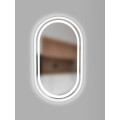 Дзеркало Freedom Slim LED 550x850 Snow White Luxury Wood