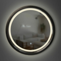 Дзеркало Perfection Slim LED D550 Black Luxury Wood