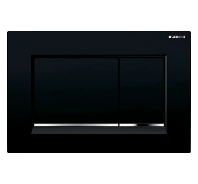 Кнопка зливу Sigma 30 (115.883.KM.1) чорний, Geberit