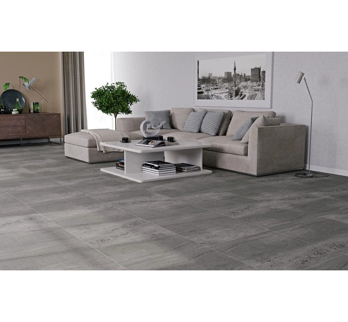 Плитка керамогранітна GPTU 604 Graphite 593x593x8 Cersanit