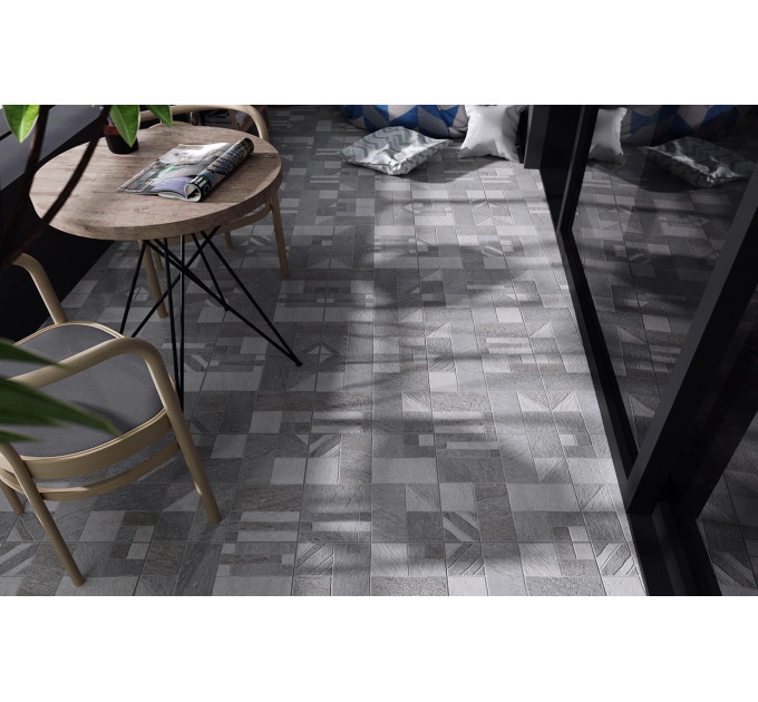Плитка підлогова 3F2830 Misto Mattone Сірий 40x40 код 8901 Голден Тайл