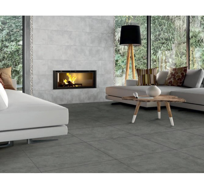 Плитка керамогранітна GPTU 604 Graphite 593x593x8 Cersanit
