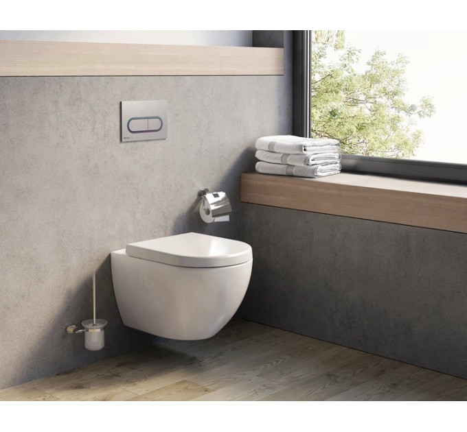 Кришка для унітаза UNI CHROME 02A SoftClose (X01549), RAVAK